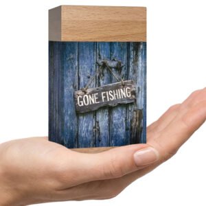 Gone Fishing - Keepsake Cremation Urn