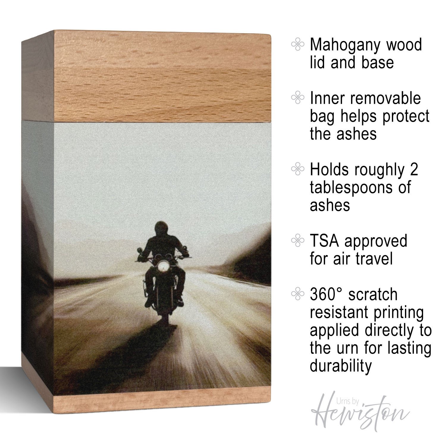 cremation urn for human ashes adult keepsake large wooden funeral burial men women male female man memorial urns erns earns container box travel