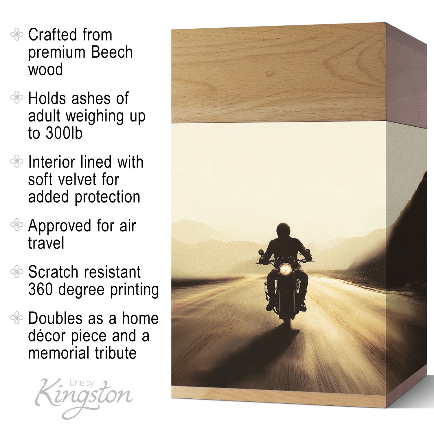 cremation urn for human ashes adult keepsake large wooden funeral burial men women male female man memorial urns erns earns container box travel