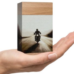 cremation urn for human ashes adult keepsake large wooden funeral burial men women male female man memorial urns erns earns container box travel