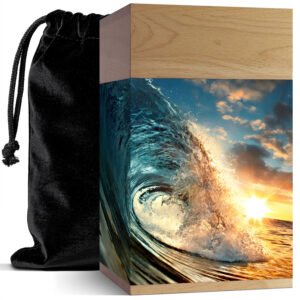 Ocean Waves - Large Cremation Urn
